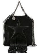 Stella Mccartney Tiny 'falabella Fringed Star' Tote