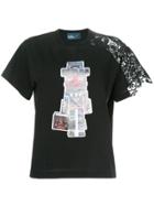 Kolor Robot Print T-shirt - Black