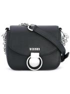 Versus Chain Strap Crossbody Bag - Black