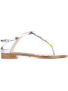Paula Cademartori Star Embellished Sandals