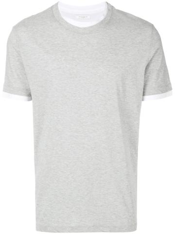Paolo Pecora Simple Style T-shirt - Grey