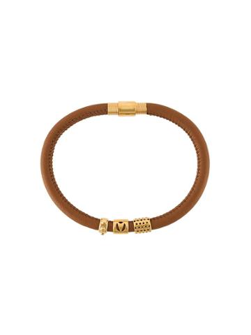Northskull 'the Code' Bracelet - Brown