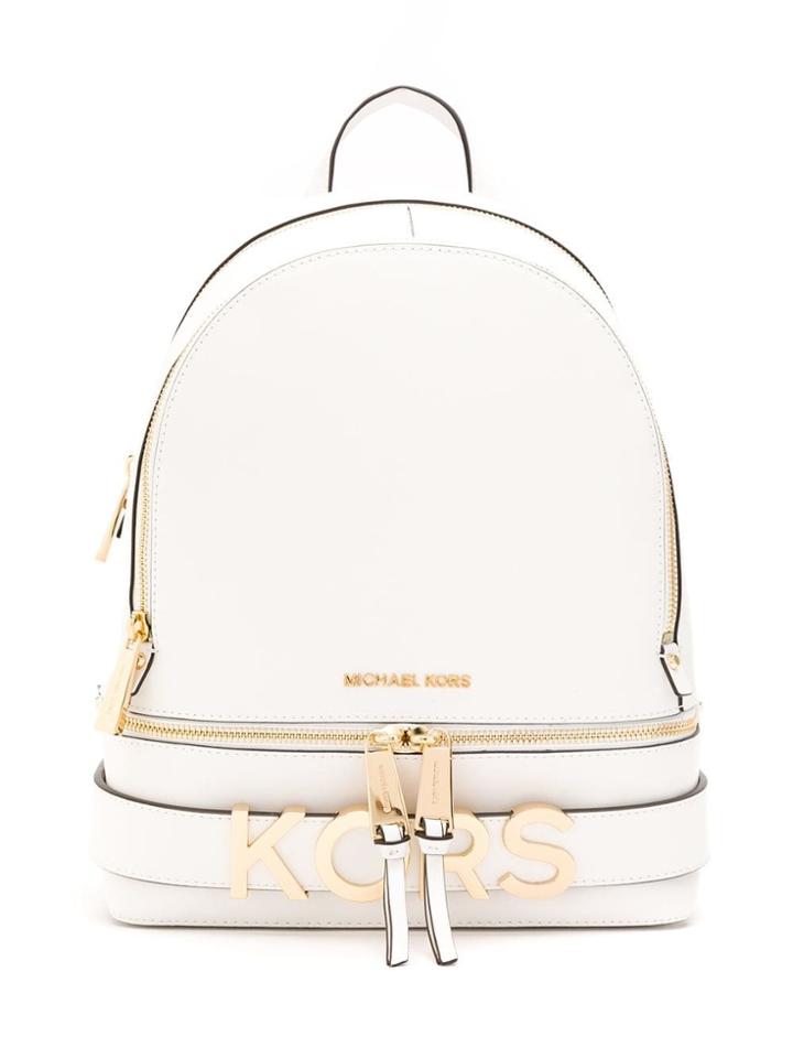 Michael Michael Kors Appliqué Backpack - White