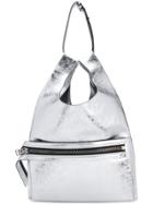 Tom Ford Futuristic Zupped Shoulder Bag - Grey