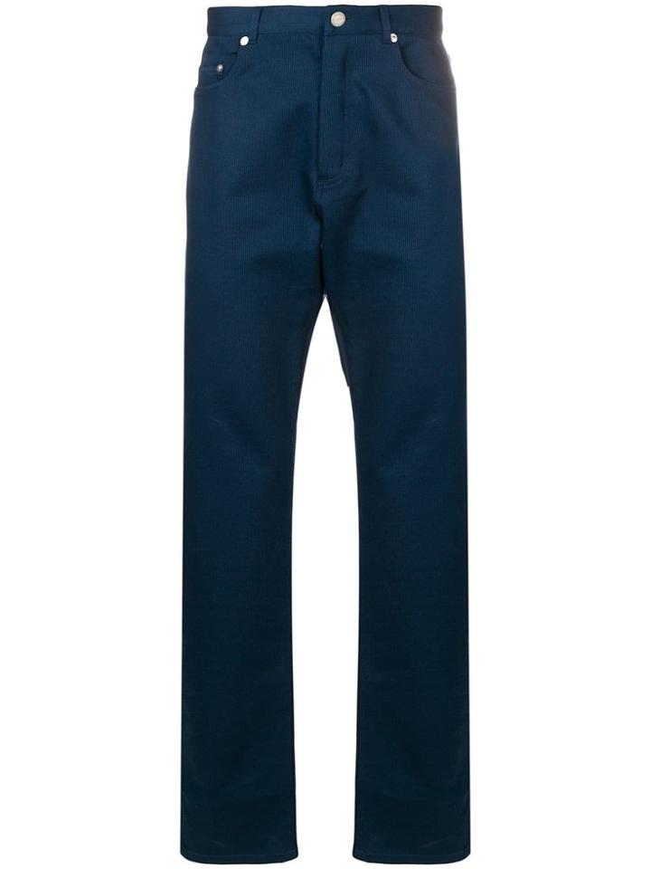 A.p.c. Straight-leg Trousers - Blue