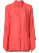 Emilio Pucci Bell-sleeve Shirt - Yellow & Orange