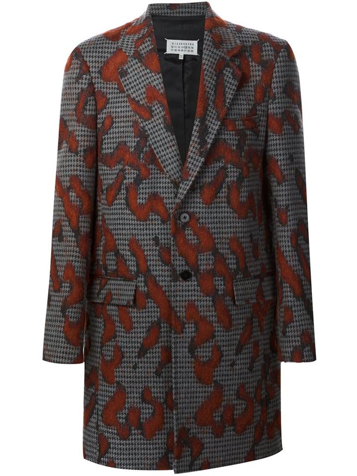 Maison Margiela Splash Print Coat
