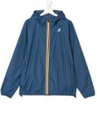 K Way Kids Teen Claude Windbreaker - Blue