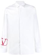 Valentino Vlogo Shirt - White