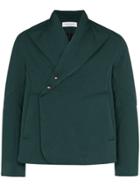 Kiko Kostadinov Vein Cropped Padded Jacket - Green