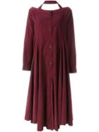 Romeo Gigli Vintage Halterneck Buttoned Dress