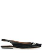 Sartore Fringe Ballerina Shoes - Black