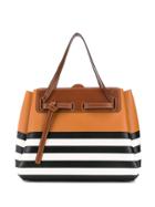 Loewe Lazo Marine Shopper Bag - Brown