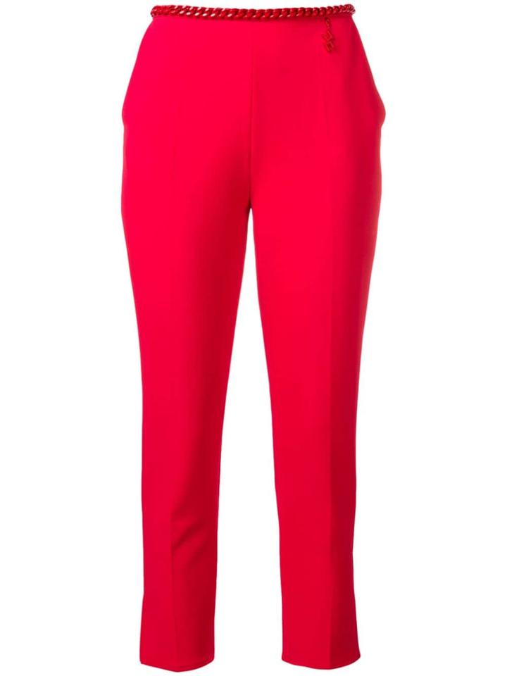 Elisabetta Franchi High-waisted Tailored Trousers