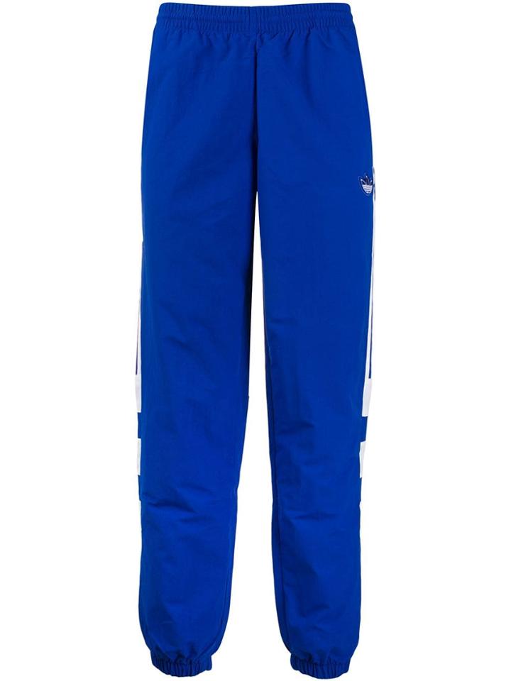 Adidas Side Stripe Track Pants - Blue