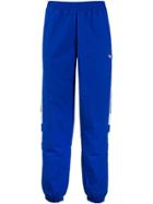 Adidas Side Stripe Track Pants - Blue