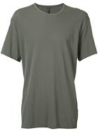 Attachment Plain T-shirt, Men's, Size: 4, Green, Cotton