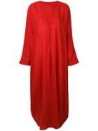 Daniela Gregis Long Tunic Dress - Red