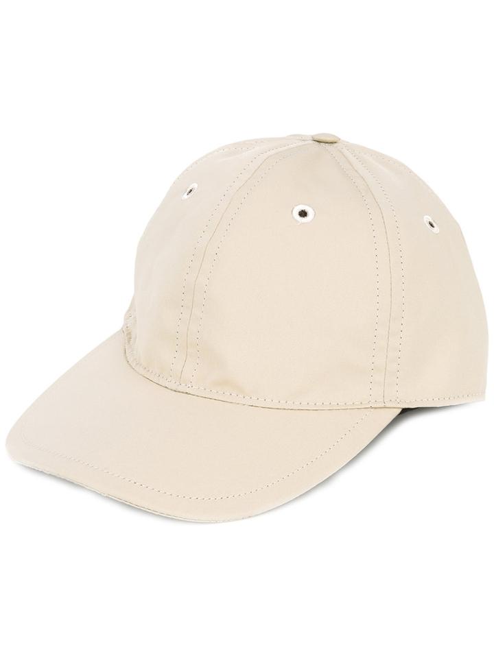 Overhead - Plain Cap - Men - Polyester - One Size, White, Polyester