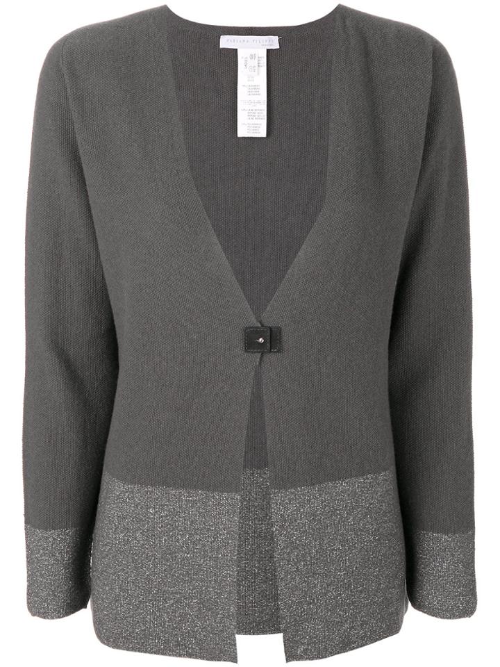 Fabiana Filippi Woollen Cardigan - Grey