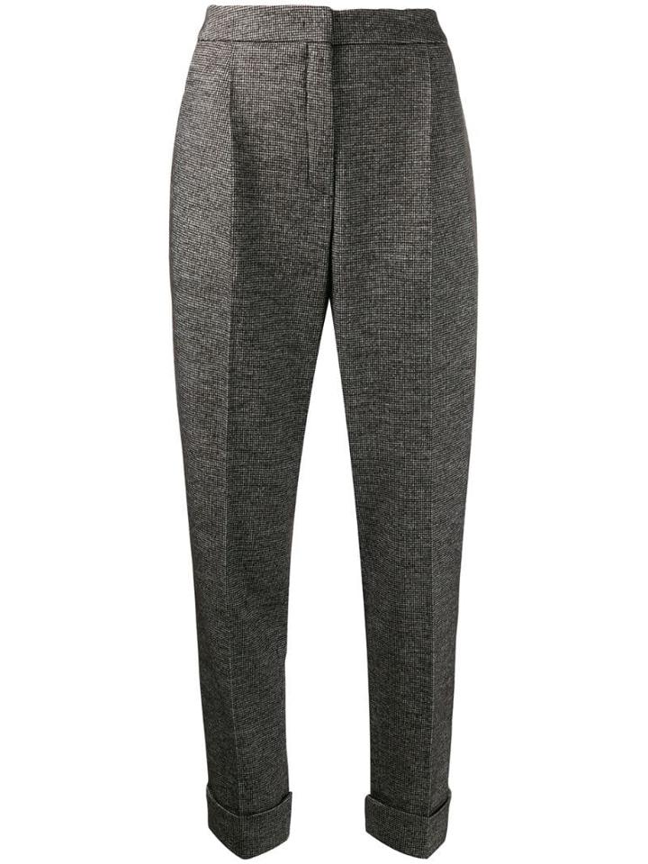 Odeeh Tapered Tailored Trousers - Black