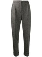 Odeeh Tapered Tailored Trousers - Black