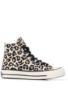 Converse Leopard Print Sneakers - Neutrals