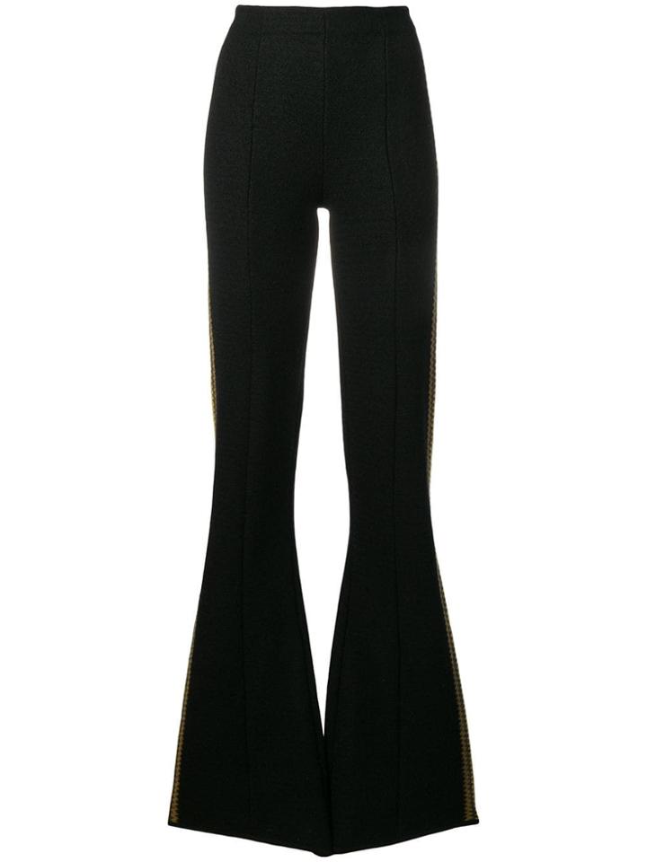 Sonia Rykiel Flared Leg Trousers - Black