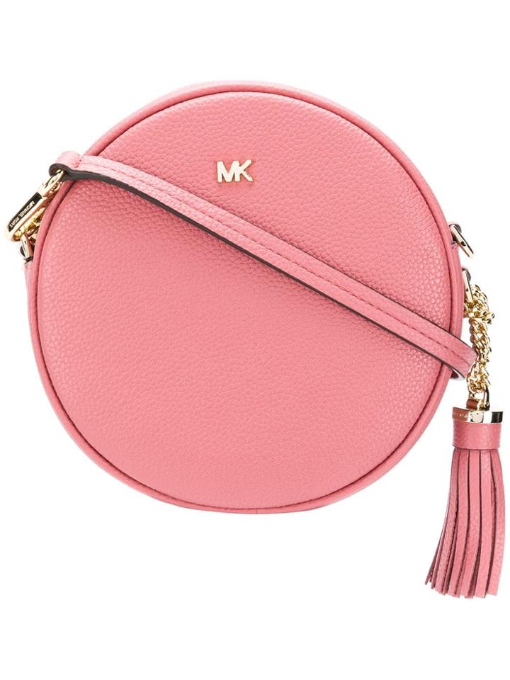 Michael Michael Kors Mercer Circle Shoulder Bag - Pink