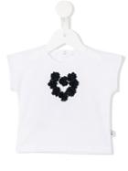 Il Gufo - Heart Embellished T-shirt - Kids - Cotton/spandex/elastane - 9 Mth, Infant Girl's, White