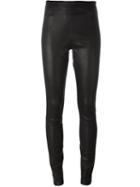 By Malene Birger 'elenasoo' Leggings, Women's, Size: 34, Black, Sheep Skin/shearling