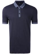 Boss Hugo Boss - Contrast Polo Shirt - Men - Cotton - Xxxl, Blue, Cotton