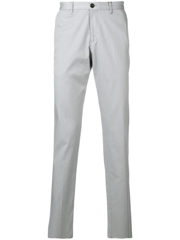 Emporio Armani Regular Slim Chinos - Grey