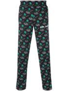 Palm Angels Palm Trees Printed Trousers - Black