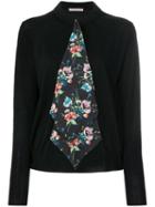 Christopher Kane Archive Floral Tie Cardigan - Black