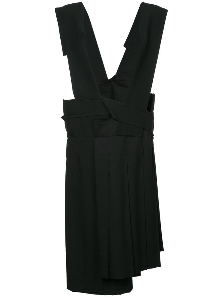Comme Des Garçons Vintage Deconstructed Pinafore - Black