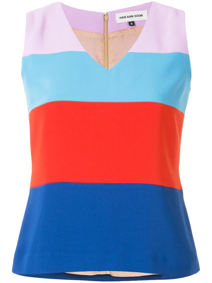 Han Ahn Soon Striped Tank Top - Multicolour