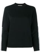 Jour/né Pompom Long Sleeved Top, Women's, Size: 42, Black, Cotton