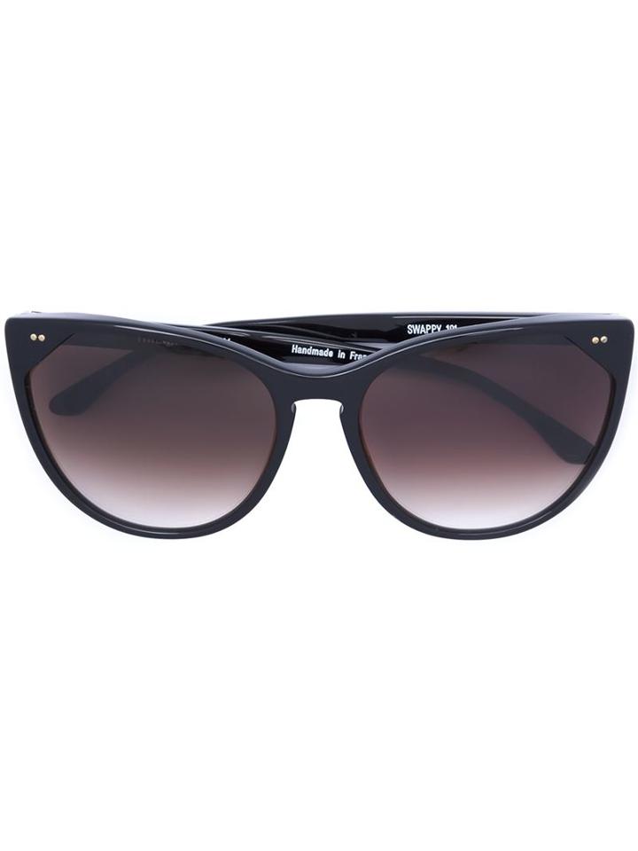 Thierry Lasry Oversized Sunglasses, Women's, Black, Acetate/plastic