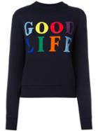 Être Cécile Good Life Sweatshirt, Women's, Size: Small, Blue, Cotton