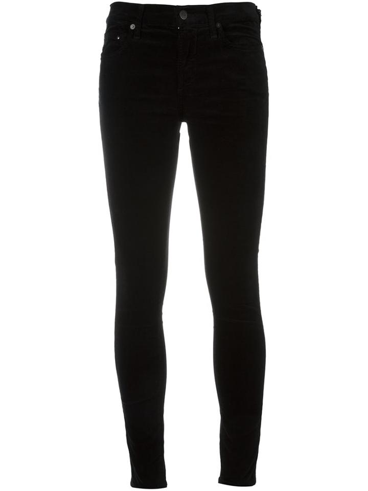 Citizens Of Humanity Skinny Trousers, Women's, Size: 26, Black, Cotton/spandex/elastane/supima Cotton