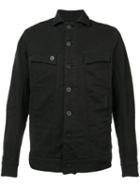 11 By Boris Bidjan Saberi - Denim Jacket - Men - Cotton/spandex/elastane - L, Black, Cotton/spandex/elastane