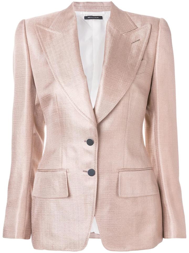 Tom Ford Fitted Blazer - Pink