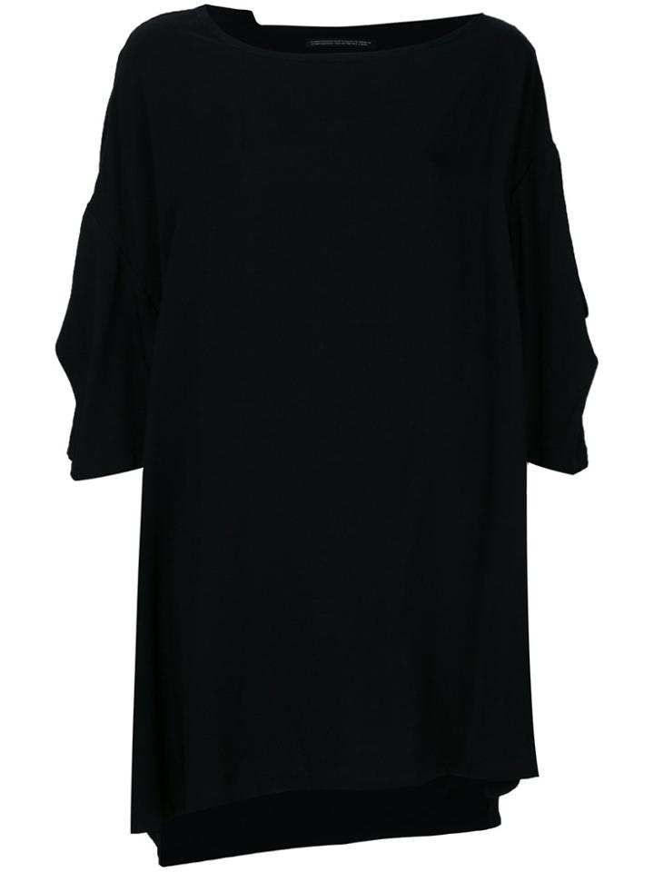 Yohji Yamamoto Oversized Trapeze T-shirt - Black