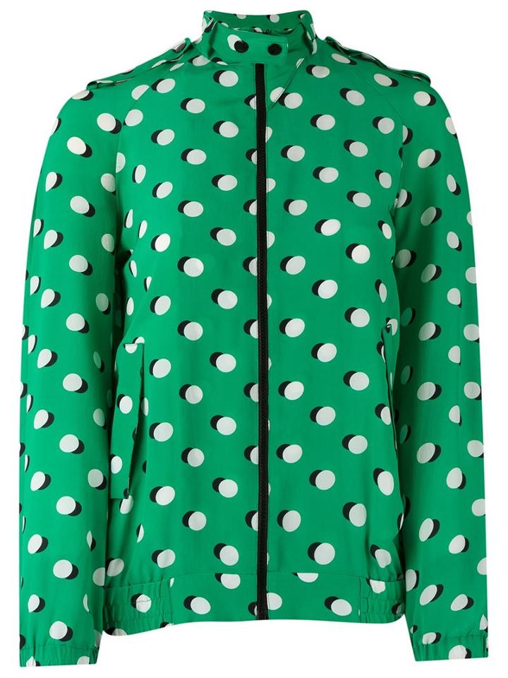 Reinaldo Lourenço Printed Shirt, Women's, Size: 36, Green, Silk