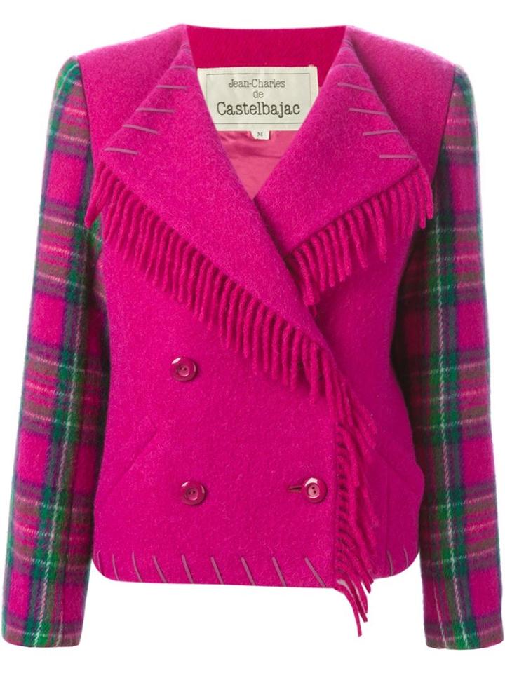 Jc De Castelbajac Vintage Fringed Blazer