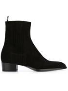 Saint Laurent 'hedi' Ankle Boots - Black