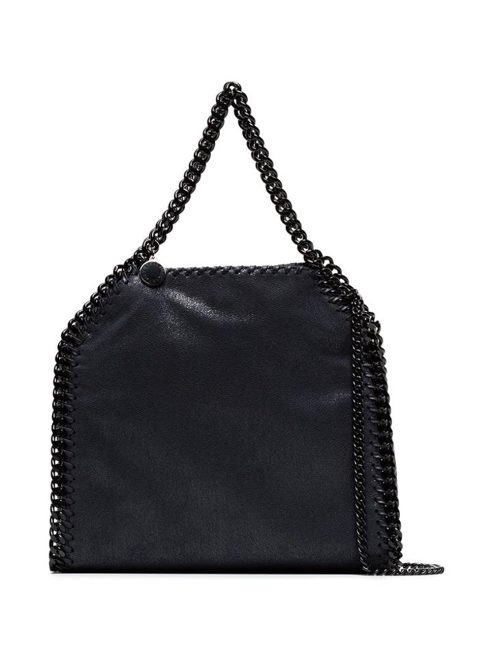 Stella Mccartney Navy Blue Falabella Mini Shoulder Bag