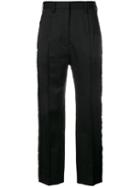Mm6 Maison Margiela Twill Suiting Trousers - Black