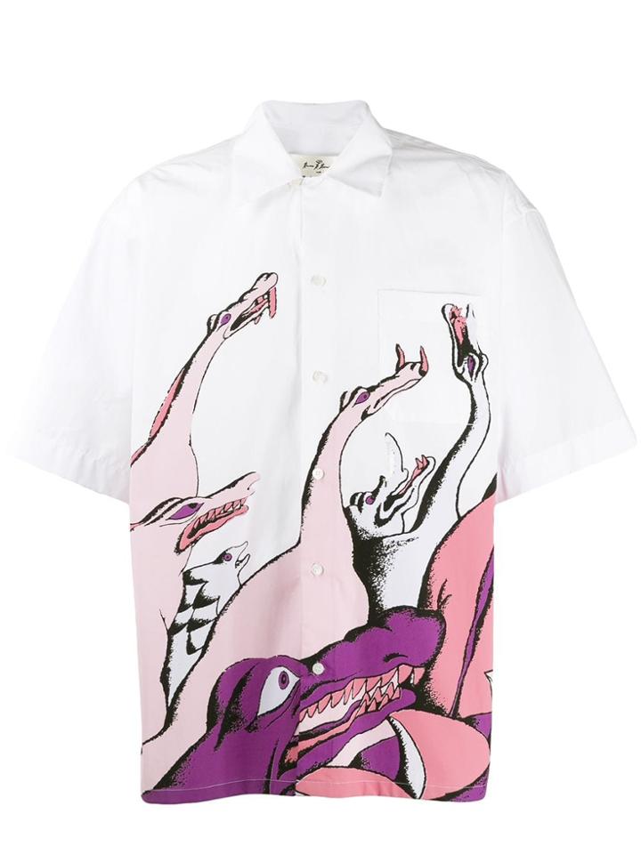Marni X Bruno Bozzetto Print Shirt - White